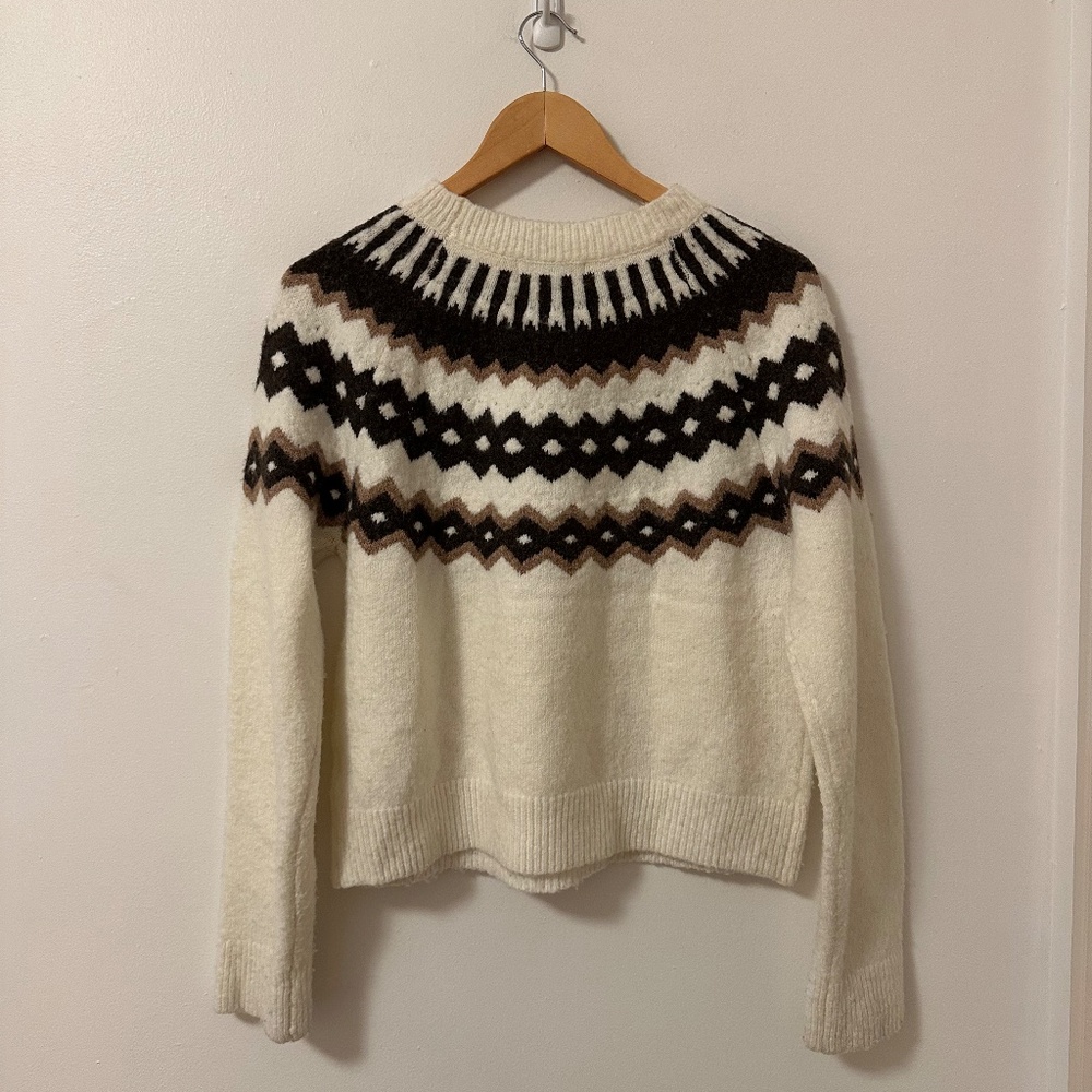 Pinch Easy Angles Retro Geometric Sweater | Size Small - Picture 7 of 11